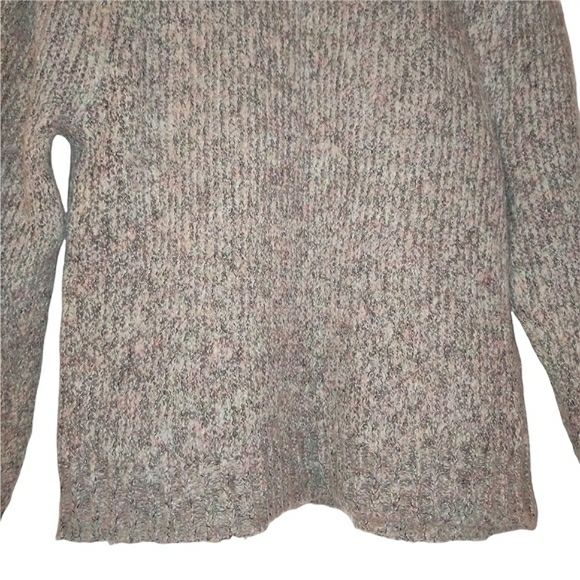 Rare Vintage Gineme Wool Chunky Knit Long Puff Sleeve Ribbed Crew Neck Sweater - Picture 16 of 16